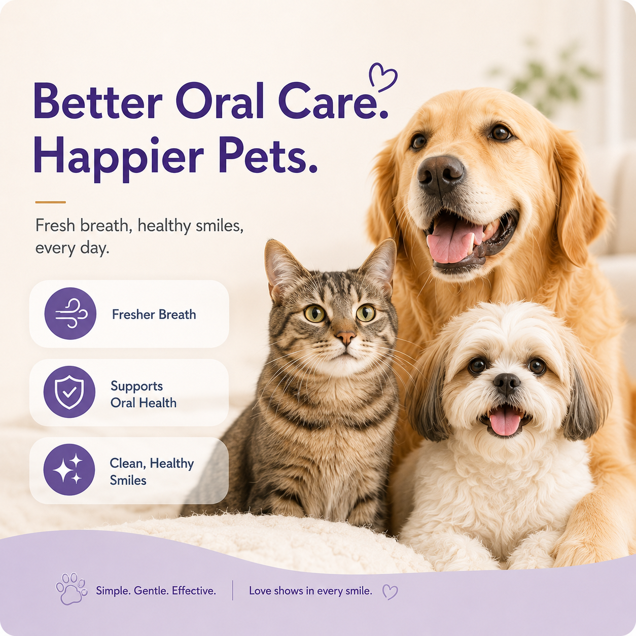 BBOJI™🍃No-Brushing Oral Care Spray for Dogs & Cats Big Sale