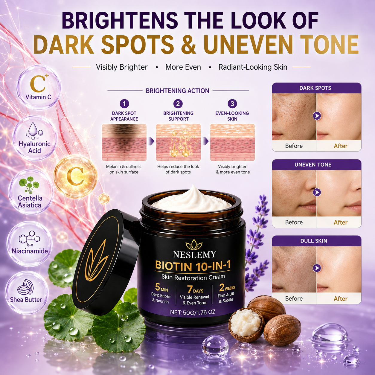 NESLEMY™ Biotin 10-in-1 Skin Restoration Cream Big Sale