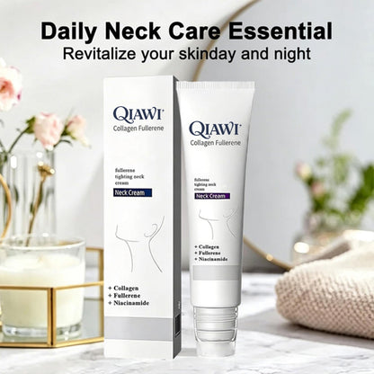 🎁💫(Made in USA)- QIAWI™ Collagen Fullerene Cream, Rolimey Collagen Cream with Collagen Peptides, 2026 New Tighten & Lift Cream for Crepey Skin, Wrinkles and Tightening for Skin Types Big Sale