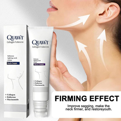 🎁💫(Made in USA)- QIAWI™ Collagen Fullerene Cream, Rolimey Collagen Cream with Collagen Peptides, 2026 New Tighten & Lift Cream for Crepey Skin, Wrinkles and Tightening for Skin Types Big Sale