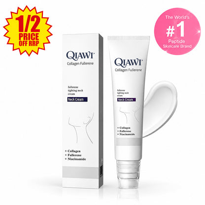 🎁💫(Made in USA)- QIAWI™ Collagen Fullerene Cream, Rolimey Collagen Cream with Collagen Peptides, 2026 New Tighten & Lift Cream for Crepey Skin, Wrinkles and Tightening for Skin Types Big Sale