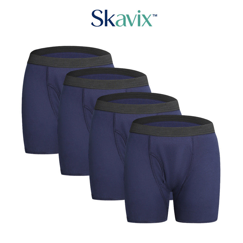4-Pack/Navy blue