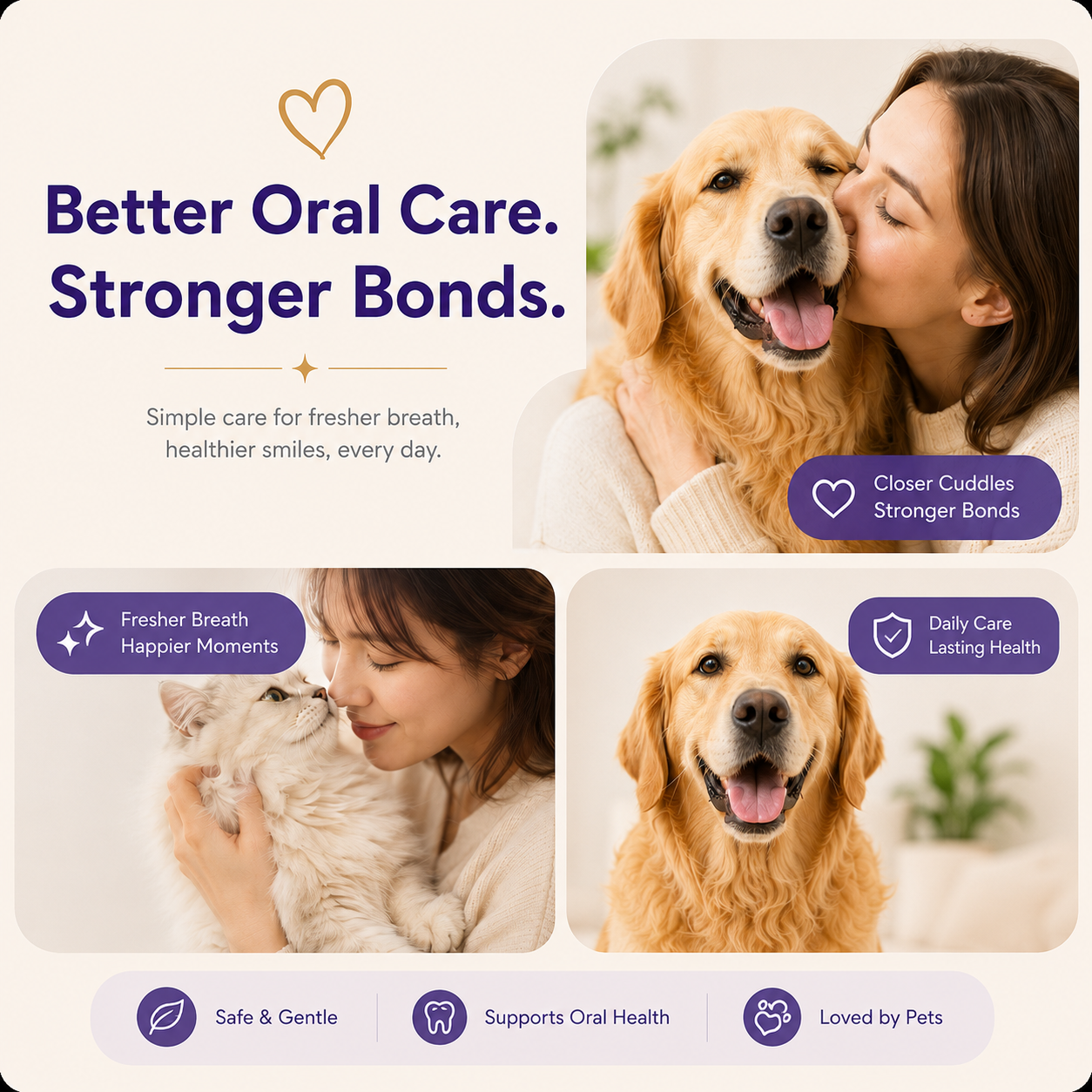 BBOJI™🍃No-Brushing Oral Care Spray for Dogs & Cats Big Sale